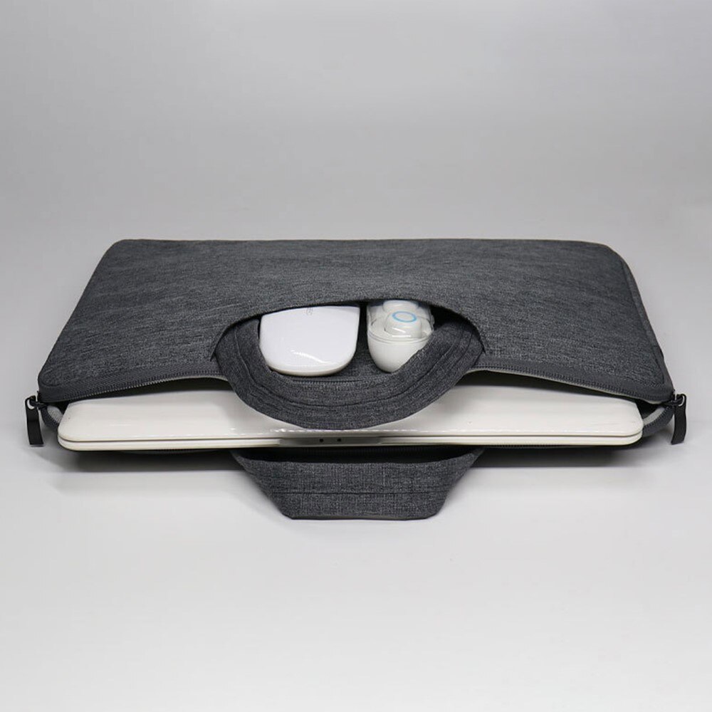 Étui avec poignée pour ordinateur portable 15" noir