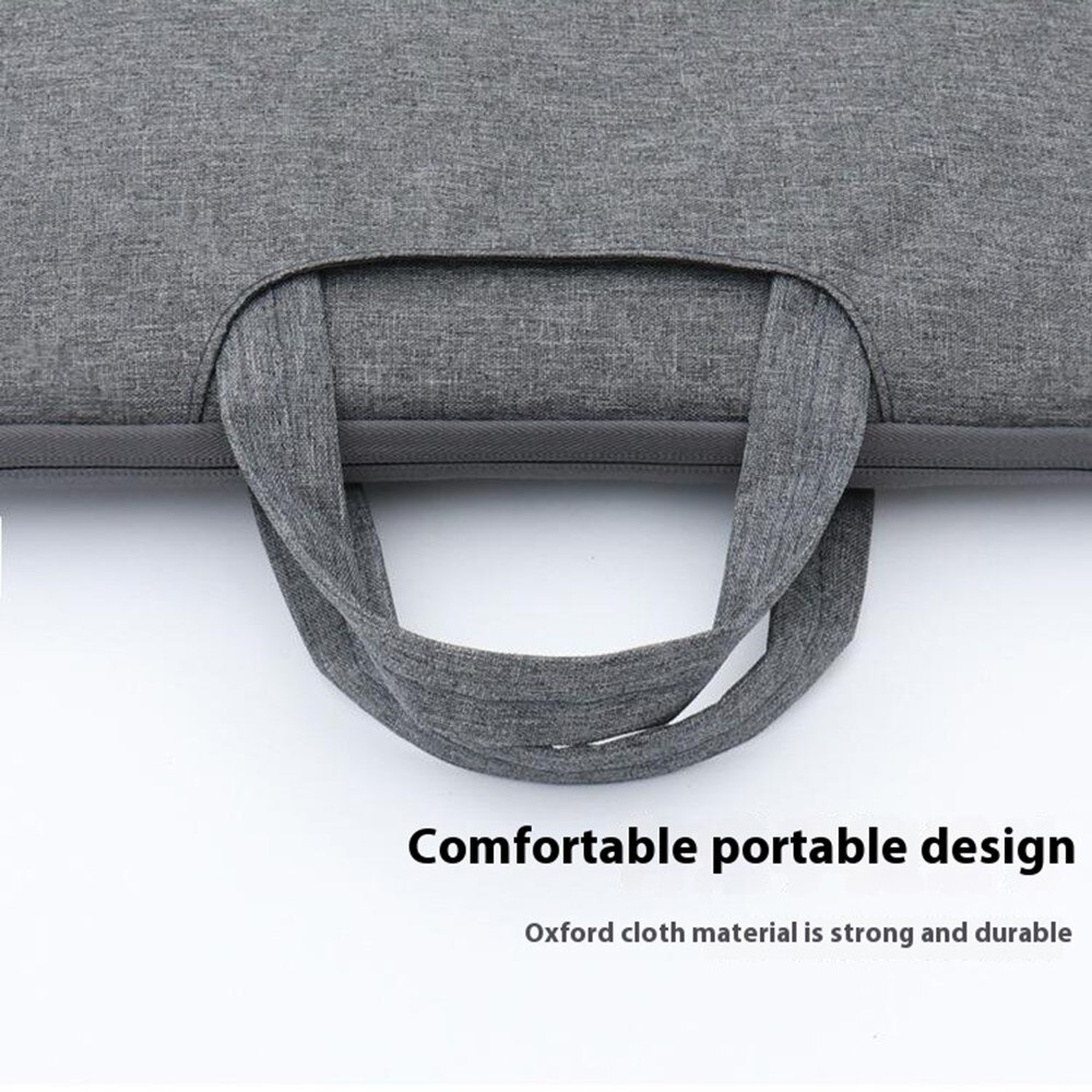 Étui avec poignée pour ordinateur portable 15" noir