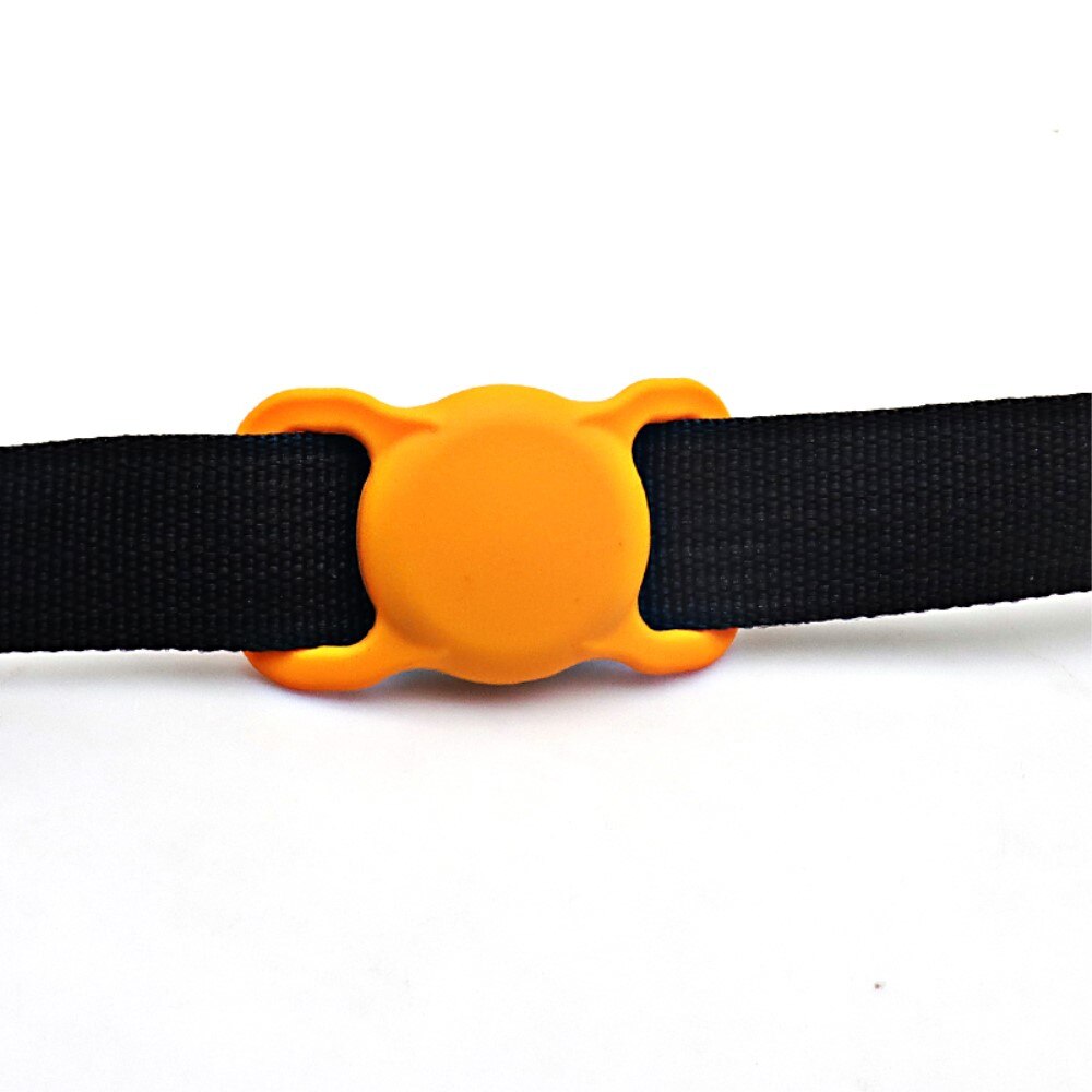 Étui pour collier de chien AirTag Orange