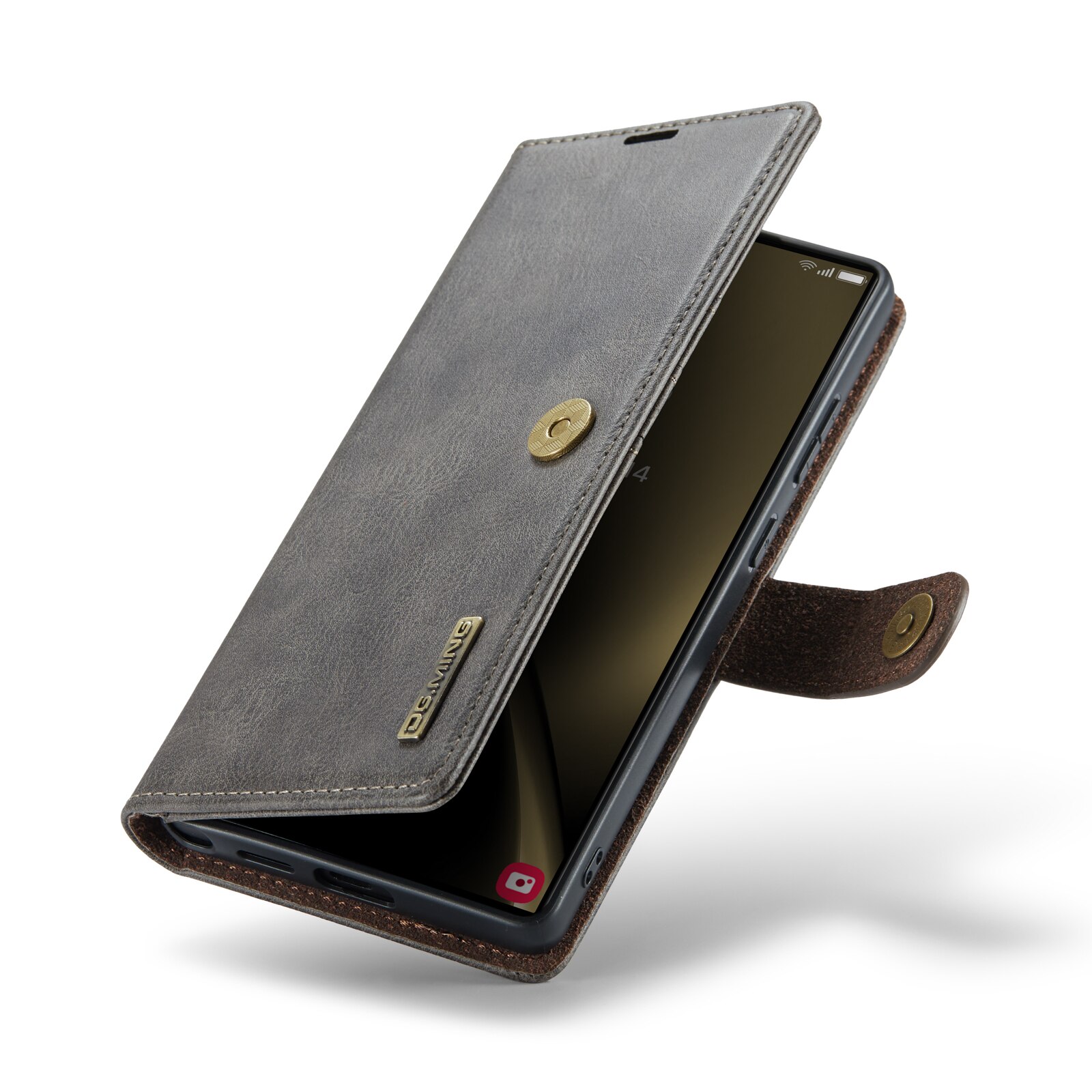 Étui portefeuille Magnet Wallet Samsung Galaxy S25 Ultra, Brown