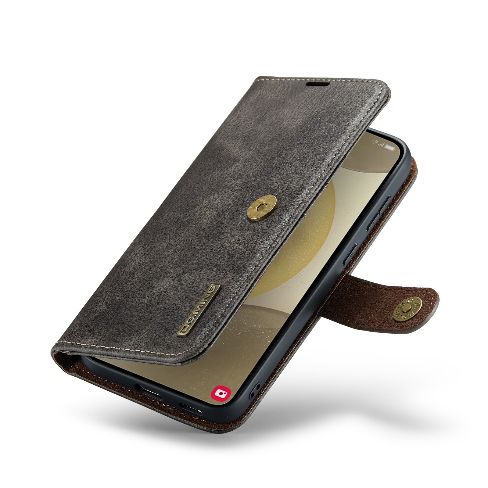 Étui portefeuille Magnet Wallet Samsung Galaxy S25, Brown