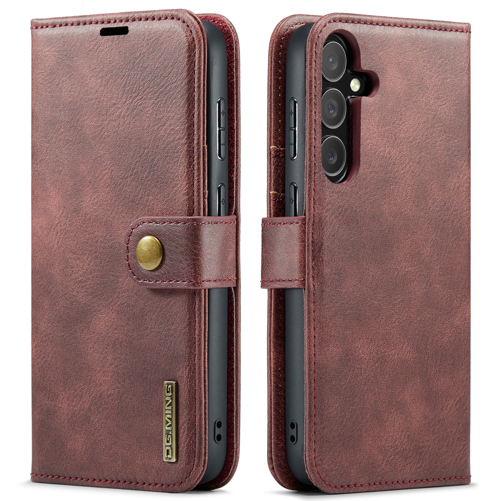 Étui portefeuille Magnet Wallet Samsung Galaxy S25, Red
