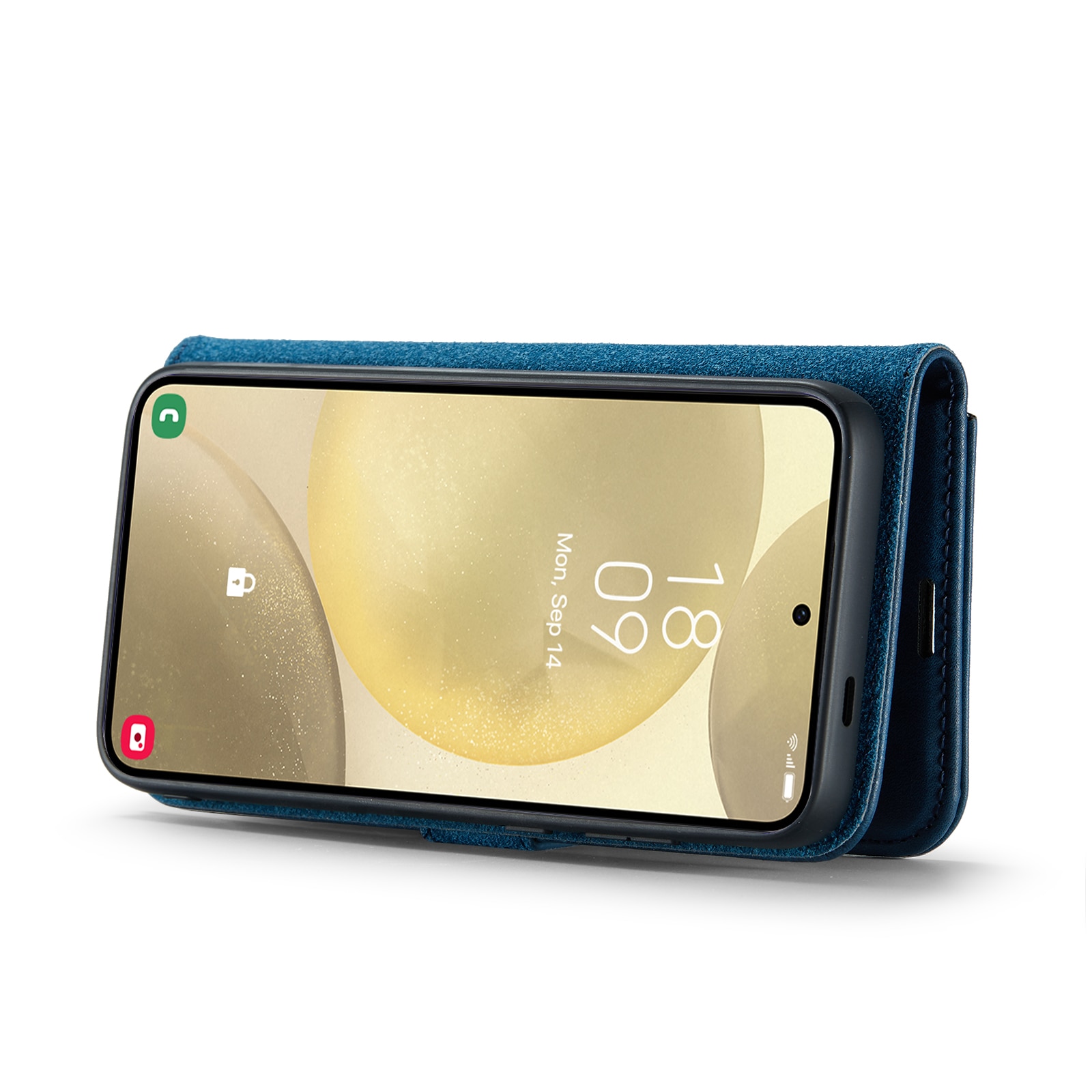 Étui portefeuille Magnet Wallet Samsung Galaxy S25 Plus, Blue