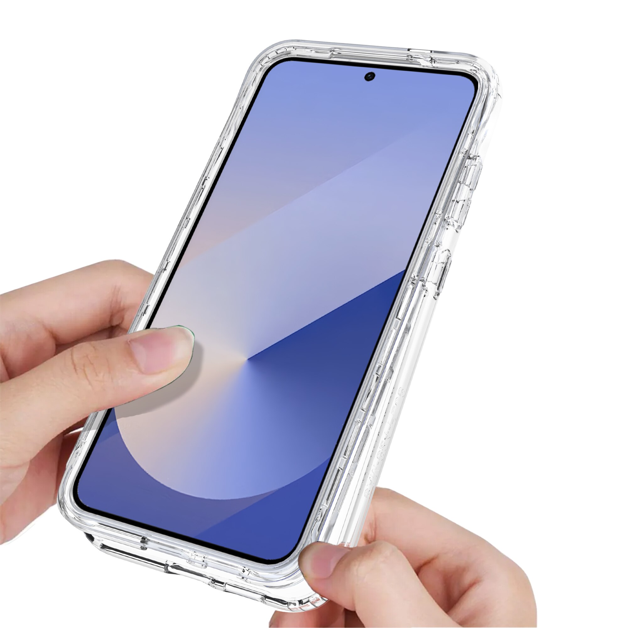 Coque de couverture complète Samsung Galaxy S25 Plus, Transparent