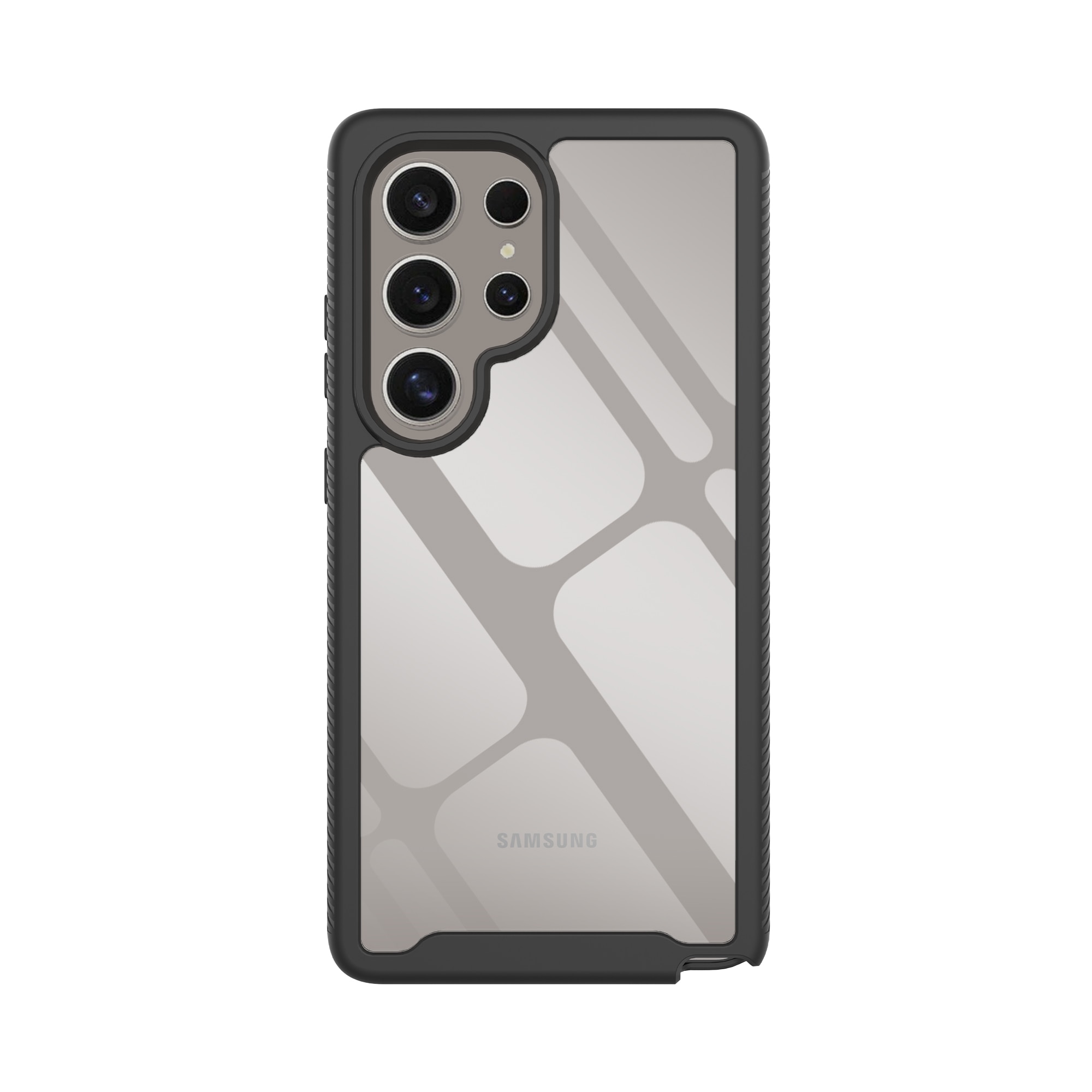 Coque de couverture complète Samsung Galaxy S25 Ultra, Noir