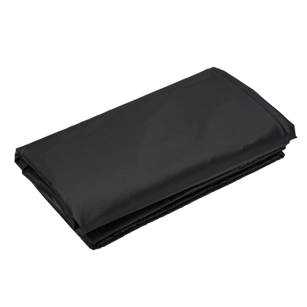 Housse ronde imperméable pour barbecue, noir