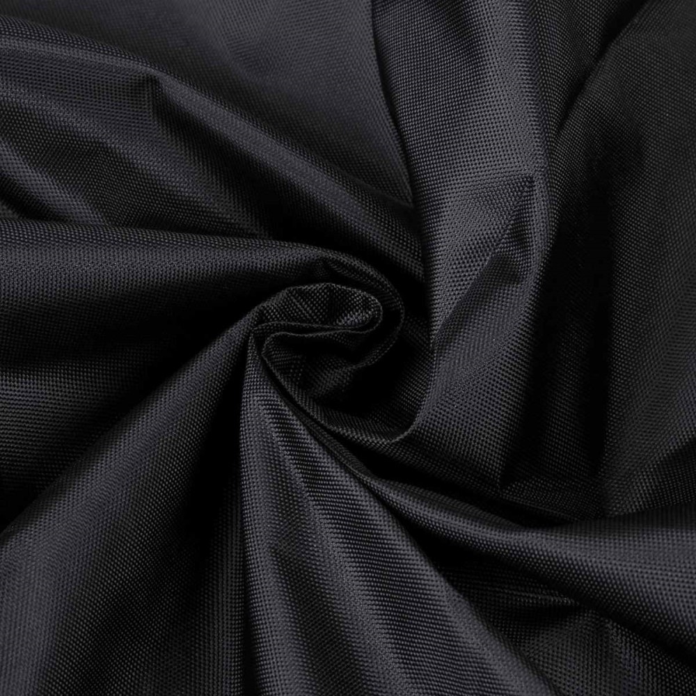 Housse ronde imperméable pour barbecue, noir