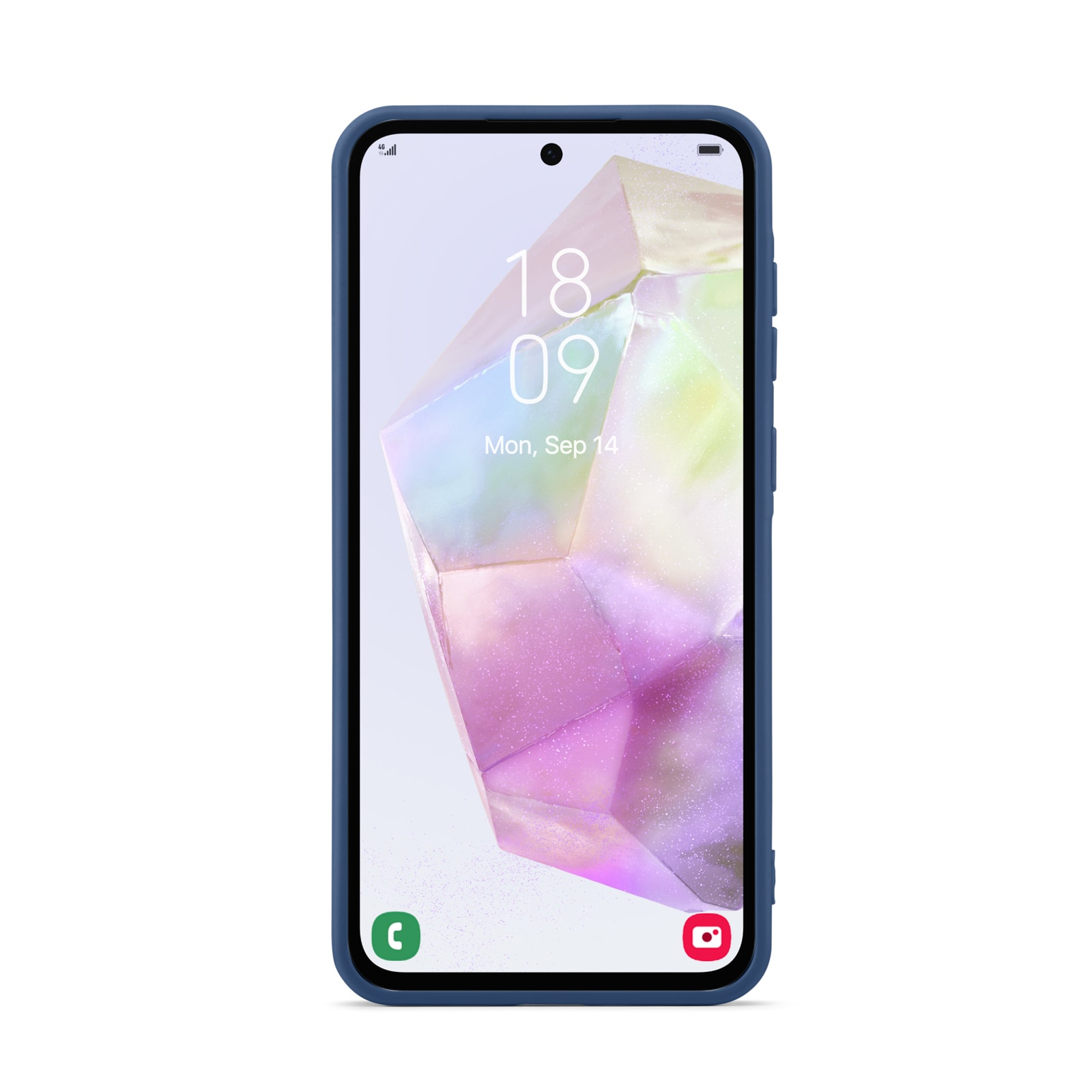 Coque TPU Samsung Galaxy A56, Bleu foncé