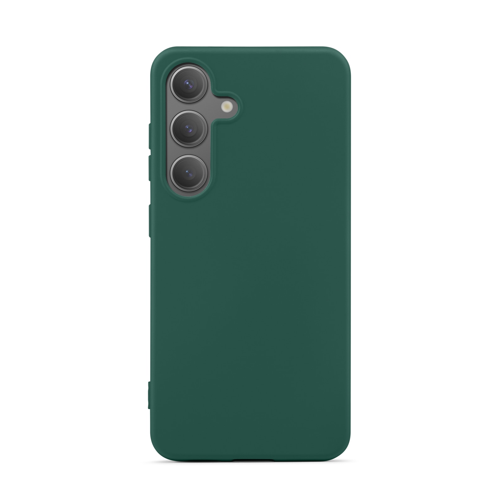 Coque TPU Samsung Galaxy S25, Vert foncé