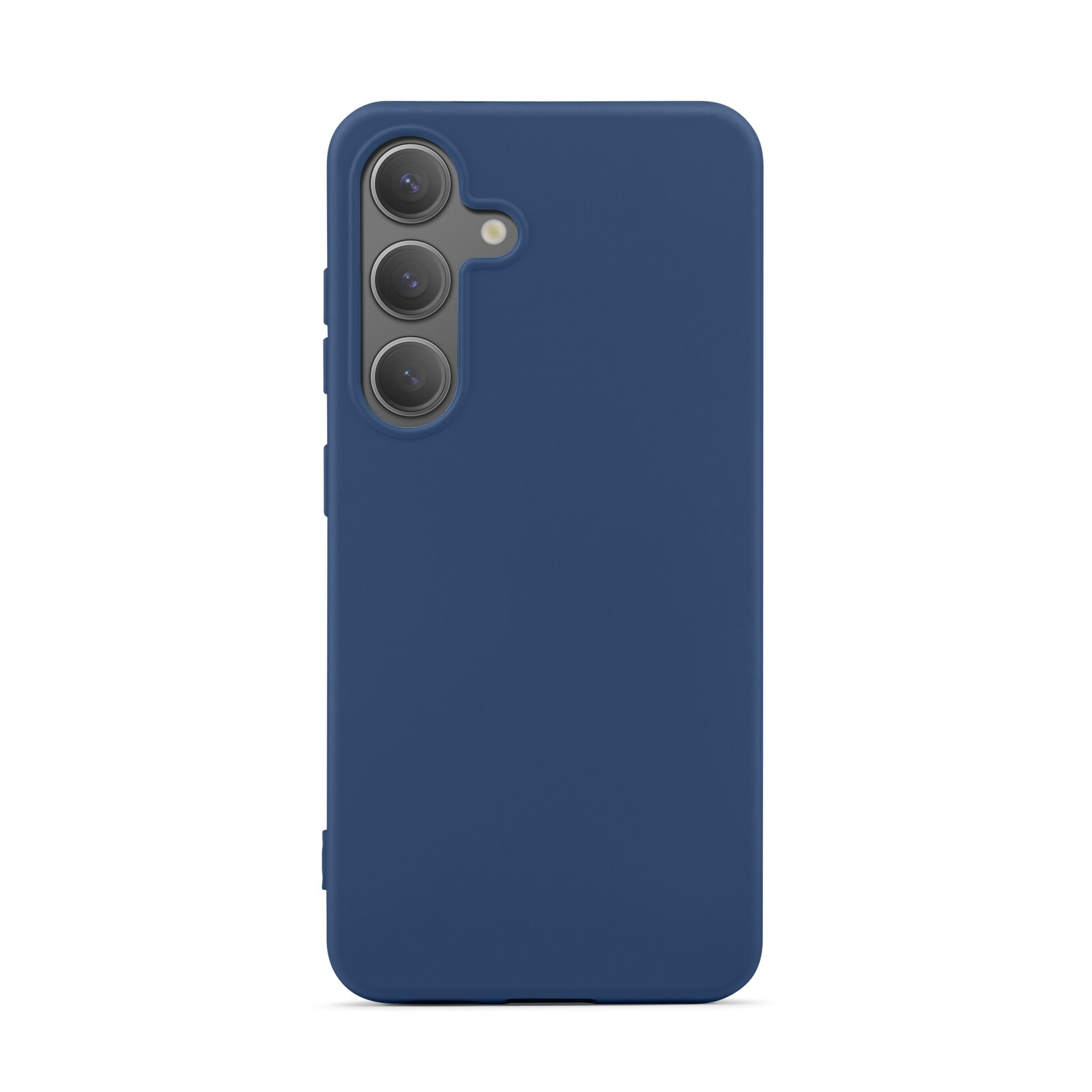 Coque TPU Samsung Galaxy S25, Bleu foncé