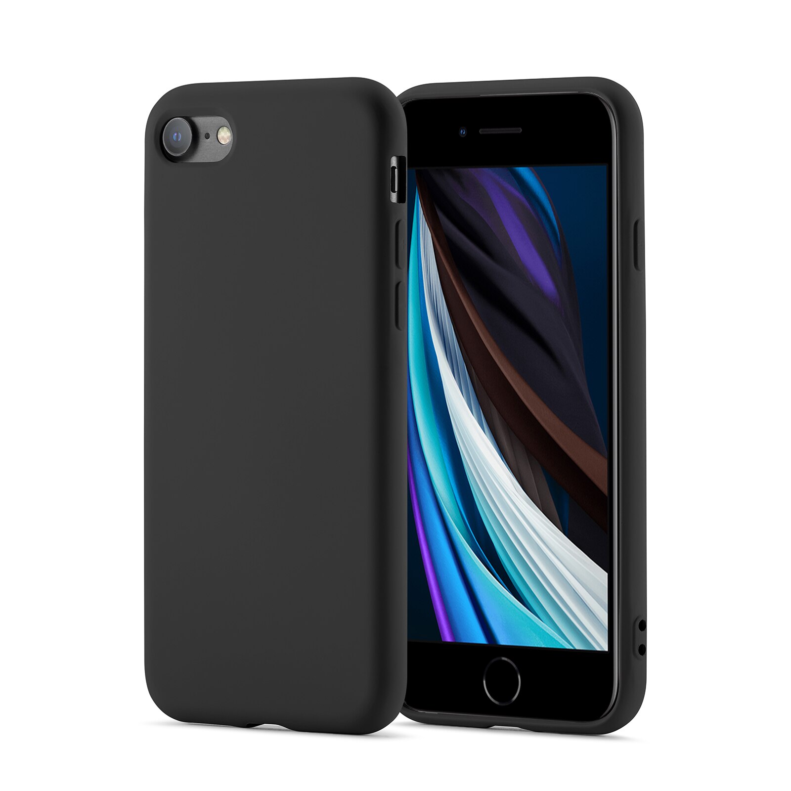 Coque TPU iPhone 7, Noir