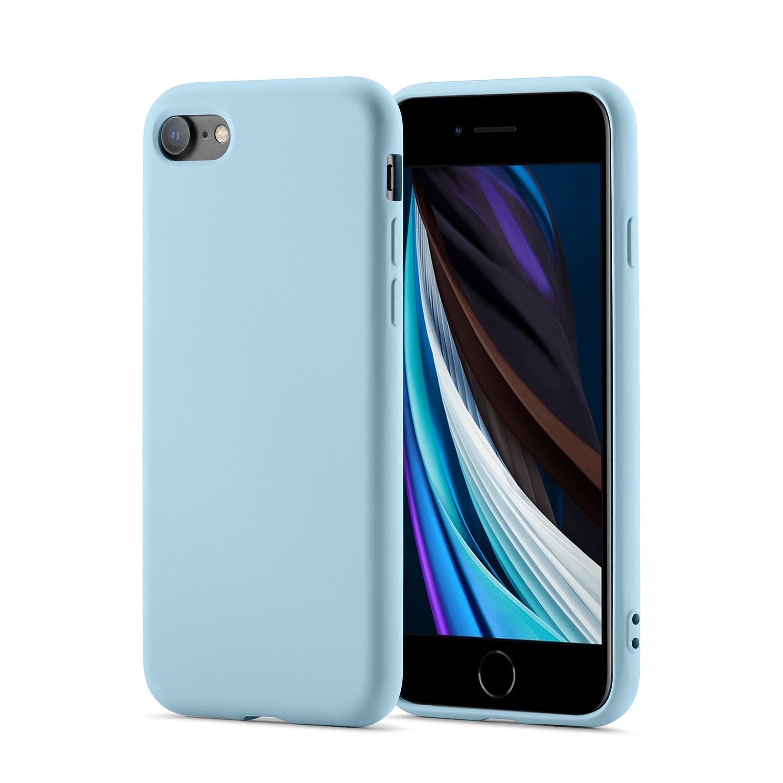 Coque TPU iPhone 7, Bleu