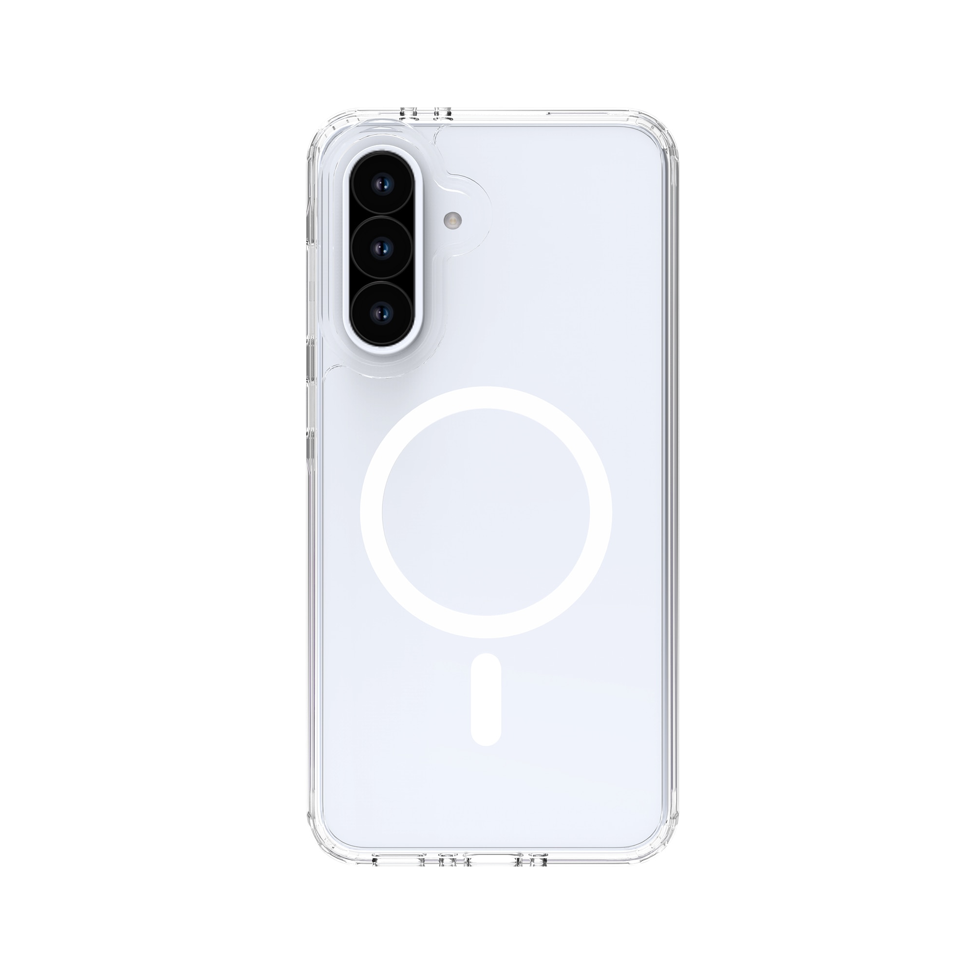 Coque hybride MagSafe Samsung Galaxy A56, transparent