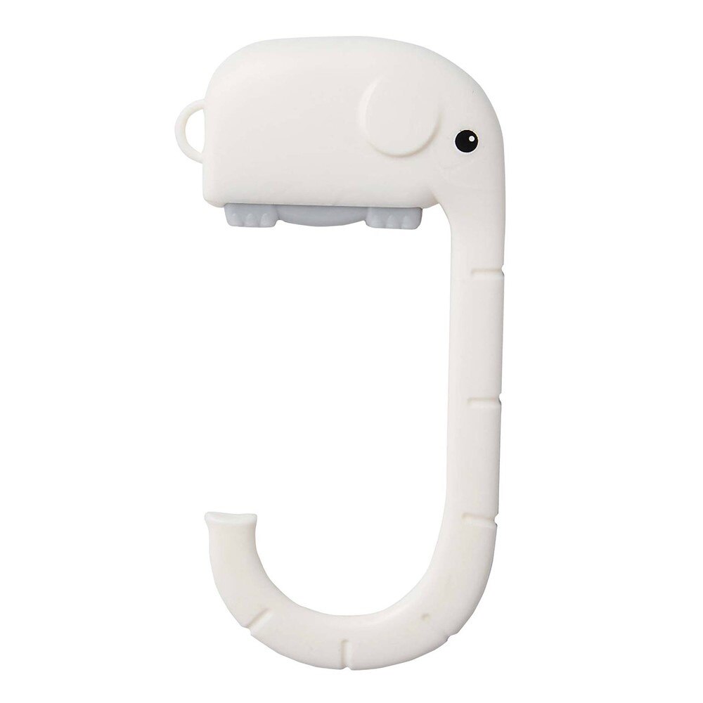 Porte-sac portable Éléphant, blanc