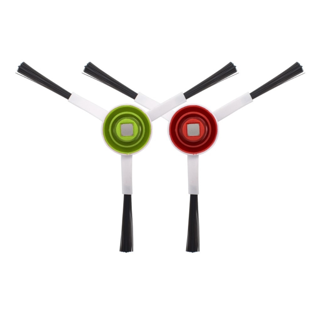 2-pack Brosses latérales Ecovacs Deebot T10 Turbo, blanc