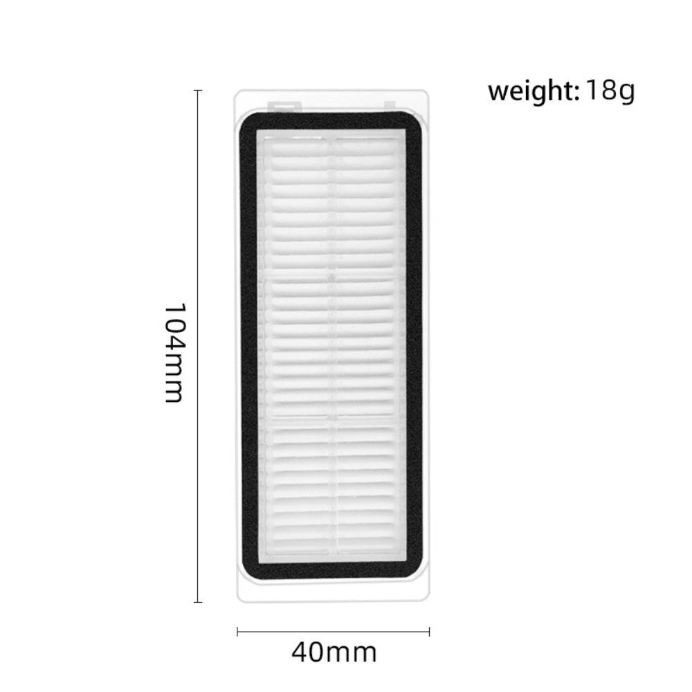 2-pack HEPA-Filtre pour  Dreame L20 Ultra