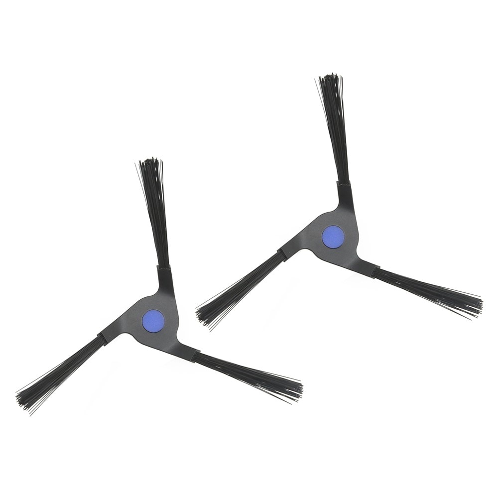 2-pack Brosses latérales Ecovacs Deebot X2, noir