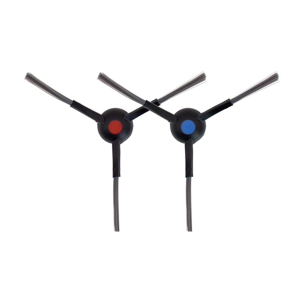 2-pack Brosses latérales Ecovacs Deebot T30 Max, Noir