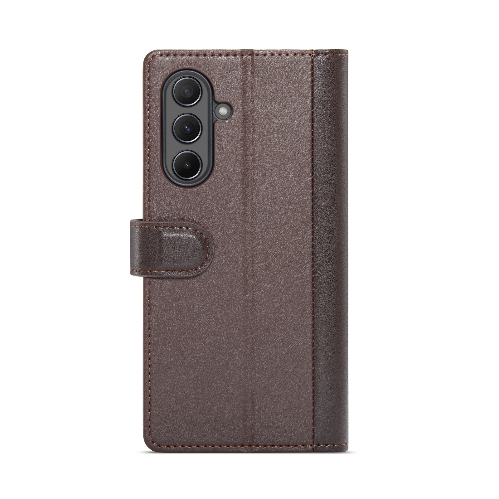 Étui en cuir veritable Samsung Galaxy A56, Marron