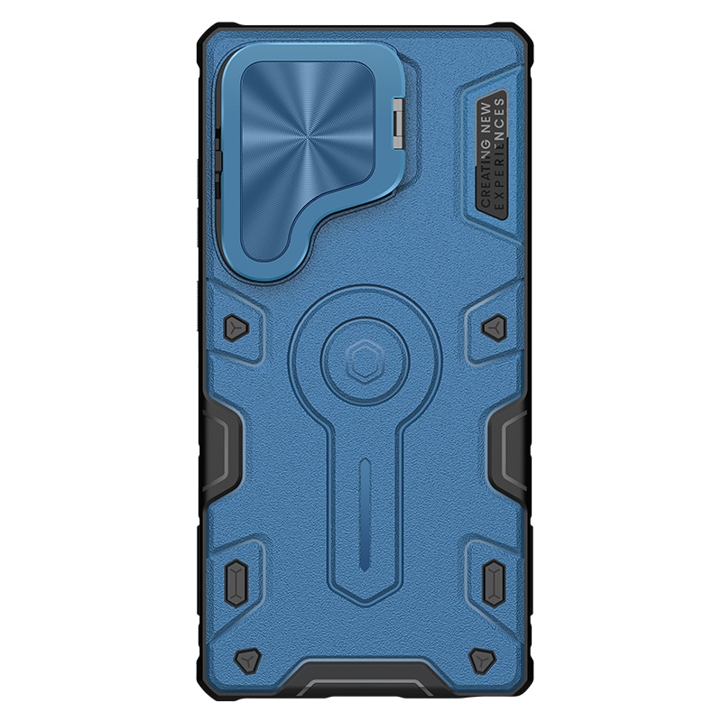 Coque MagSafe CamShield Armor Prop Samsung Galaxy S25 Ultra, bleu