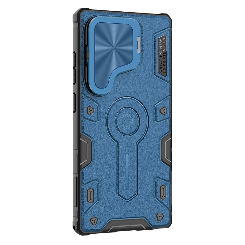 Coque MagSafe CamShield Armor Prop Samsung Galaxy S25 Ultra, bleu