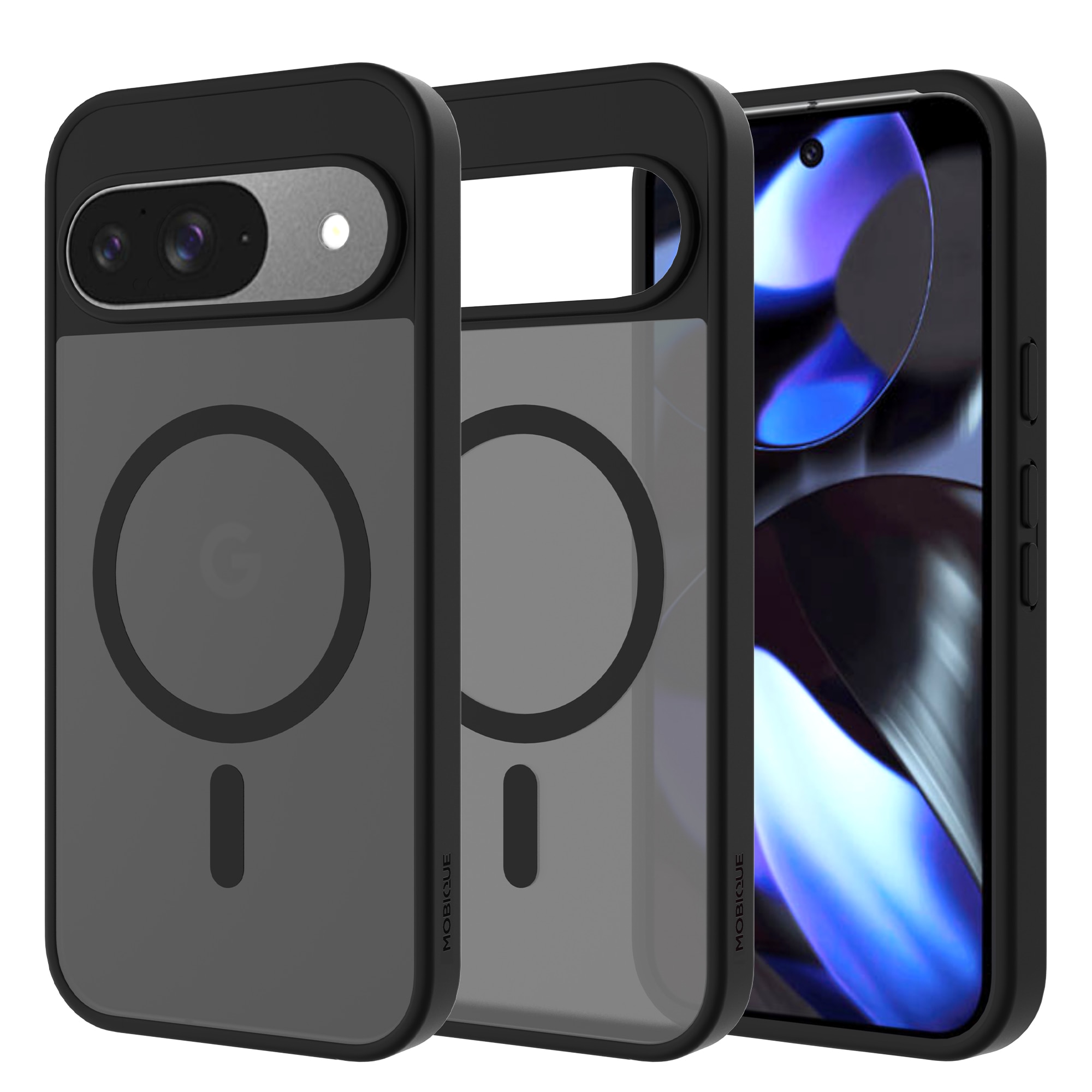 Coque Magnetic Hybrid Google Pixel 10 Pro XL, Frosted Black