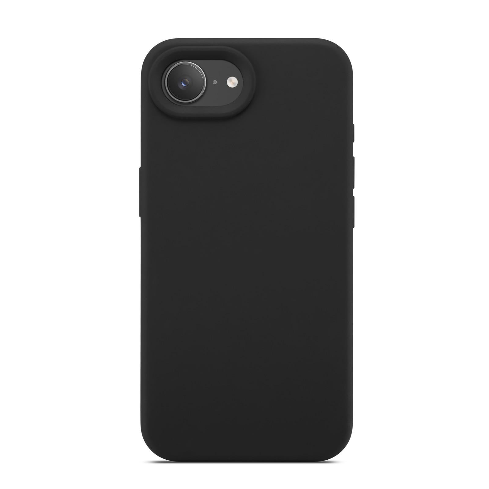 Coque en silicone Magnetic iPhone 16e, Noir