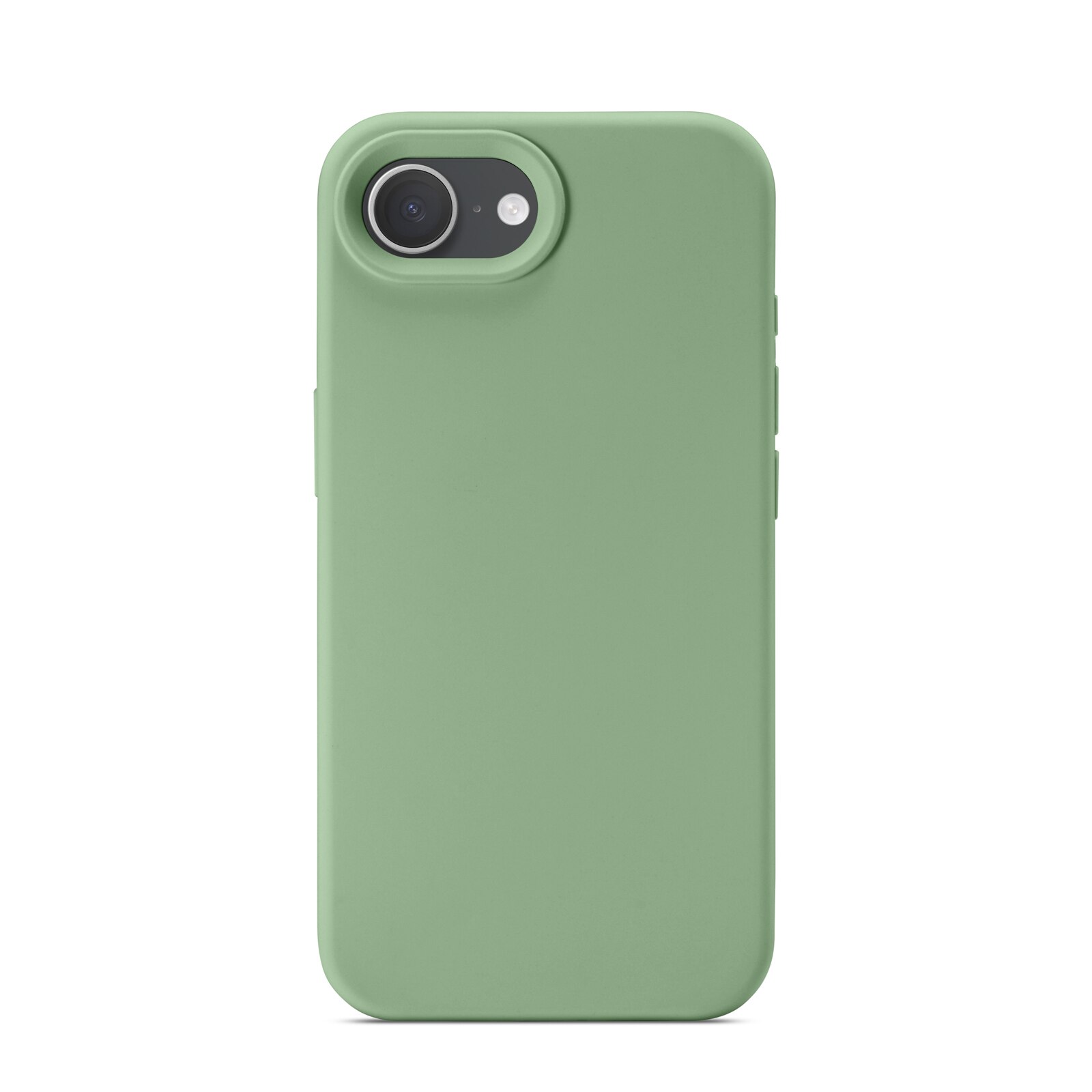 Coque en silicone Magnetic iPhone 16e, Vert