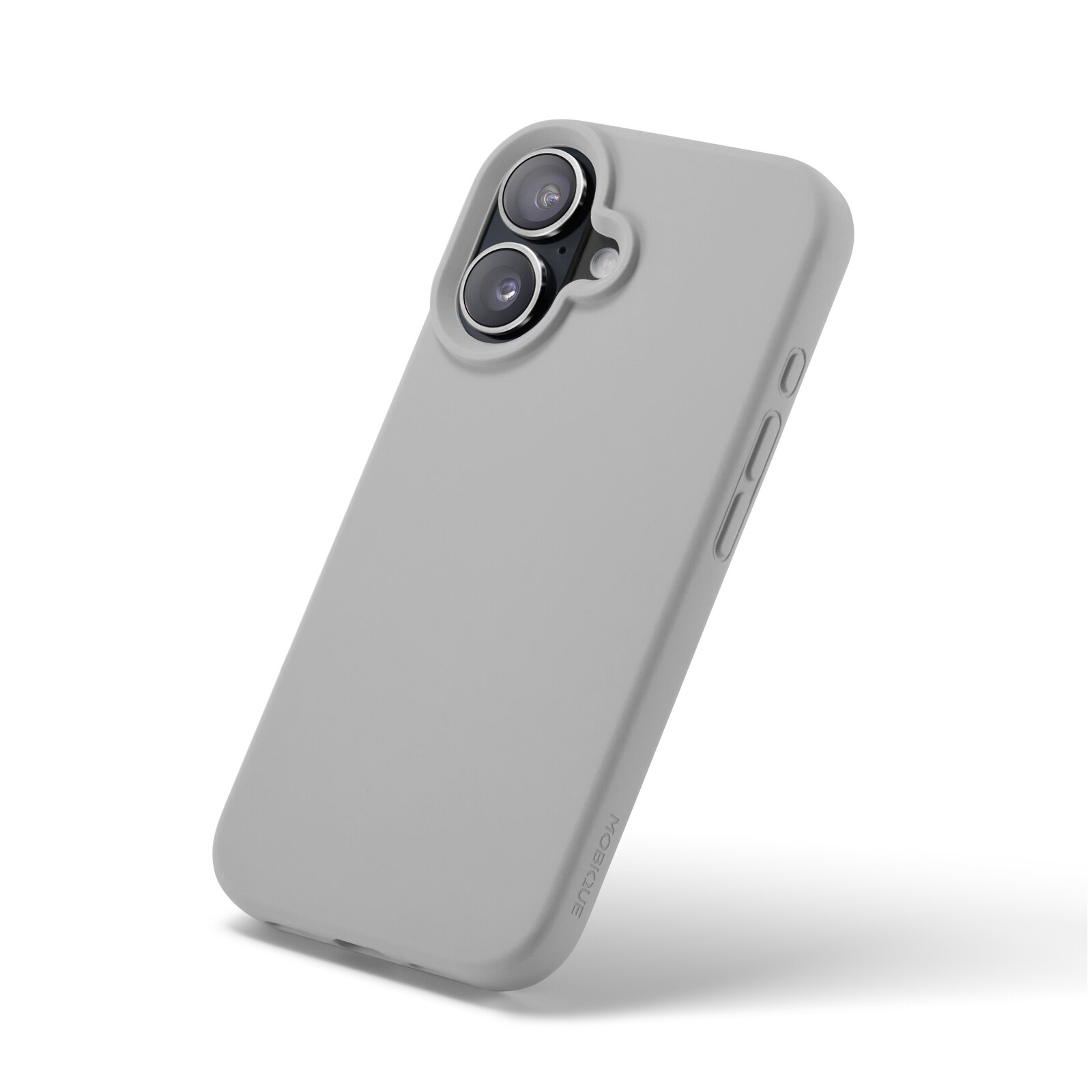 Coque en silicone Magnetic iPhone 16, Gris