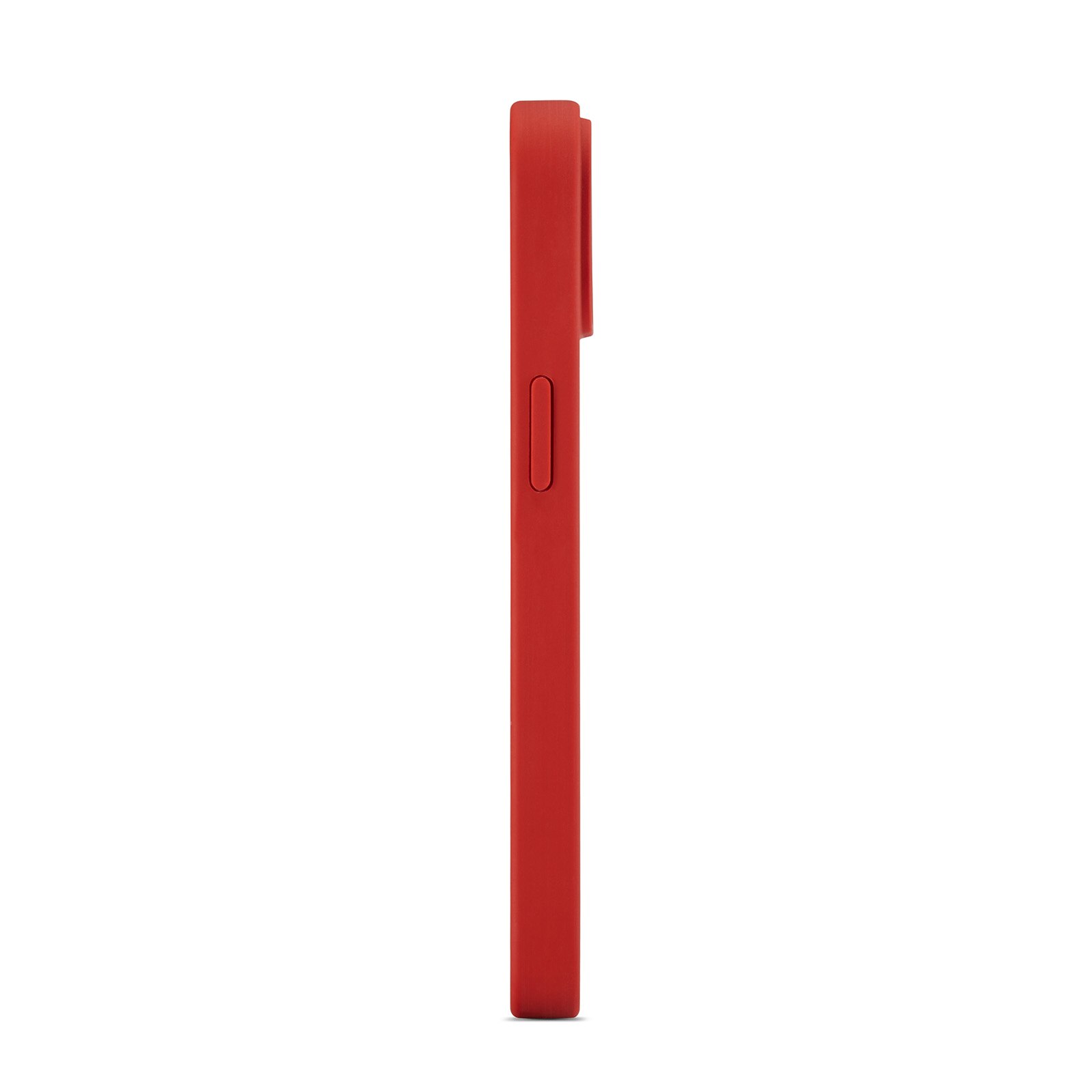 Coque en silicone Magnetic iPhone 13, Lava Red
