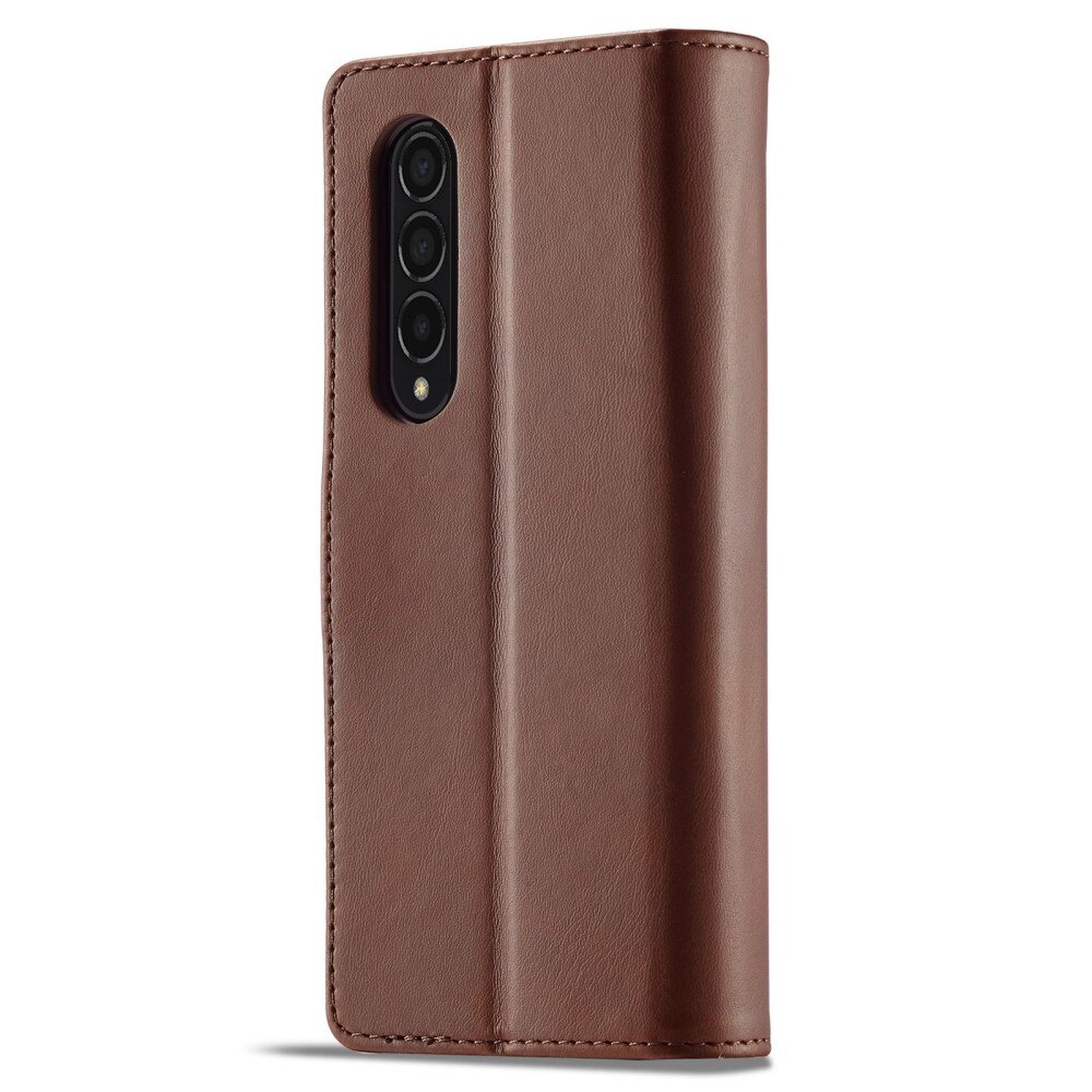 Étui portefeuille Samsung Galaxy Z Fold 4 Marron