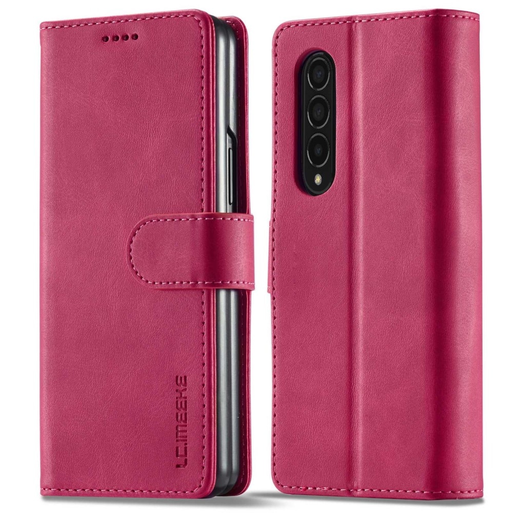 Étui portefeuille Samsung Galaxy Z Fold 4 Rose