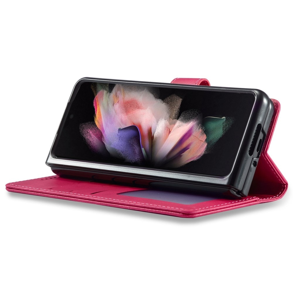 Étui portefeuille Samsung Galaxy Z Fold 4 Rose