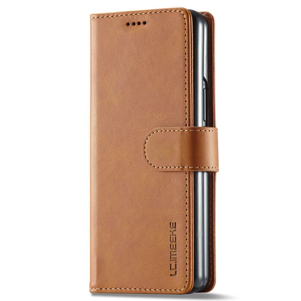 Étui portefeuille Samsung Galaxy Z Fold 4 Cognac