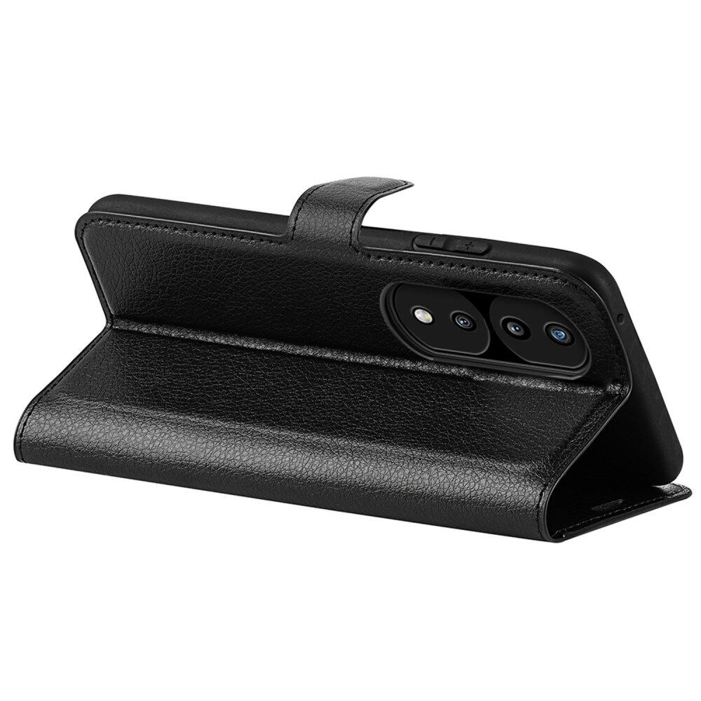 Coque portefeuille  Honor 70, Noir