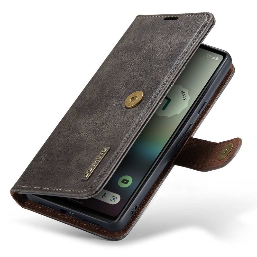 Étui portefeuille Magnet Wallet Google Pixel 6a Brown