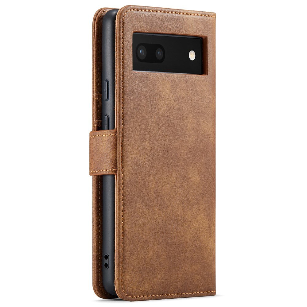 Étui portefeuille Magnet Wallet Google Pixel 6a, Cognac