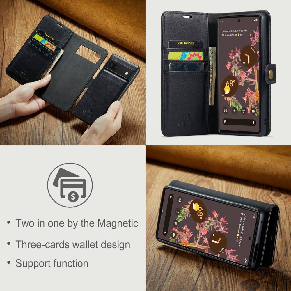 Étui portefeuille Magnet Wallet Google Pixel 7, Black