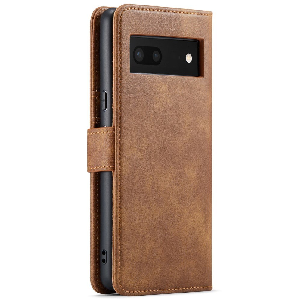 Étui portefeuille Magnet Wallet Google Pixel 7, Cognac