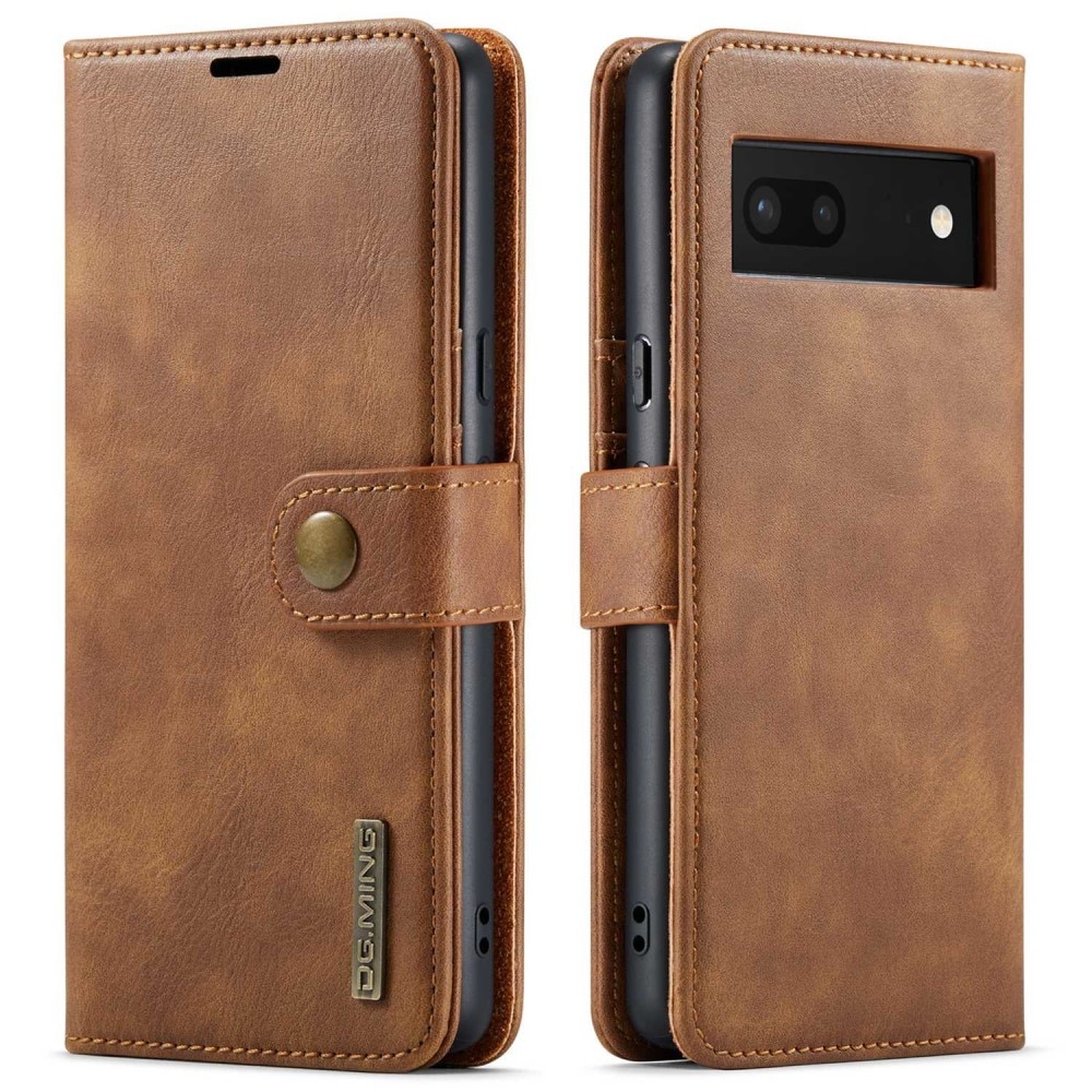 Étui portefeuille Magnet Wallet Google Pixel 7, Cognac