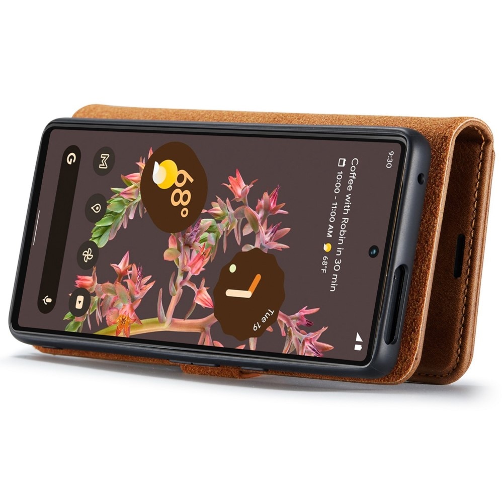 Étui portefeuille Magnet Wallet Google Pixel 7, Cognac