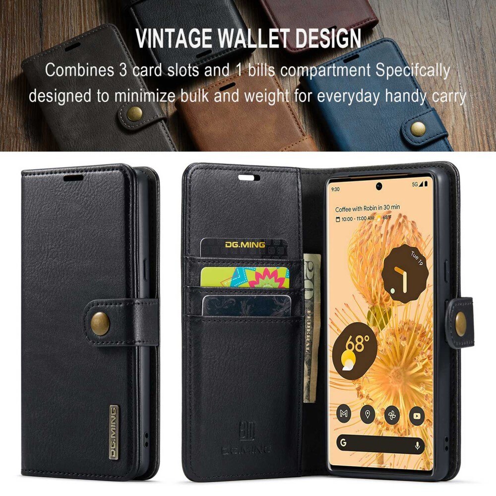 Étui portefeuille Magnet Wallet Google Pixel 7 Pro, Black