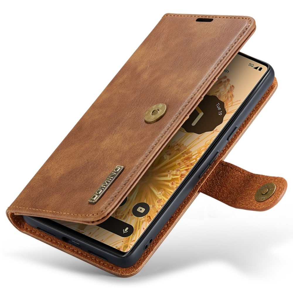Étui portefeuille Magnet Wallet Google Pixel 7 Pro, Cognac