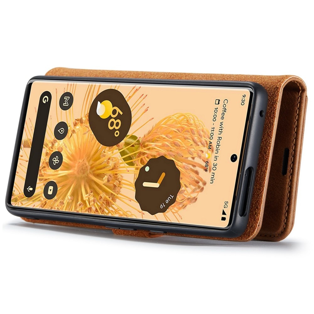 Étui portefeuille Magnet Wallet Google Pixel 7 Pro, Cognac