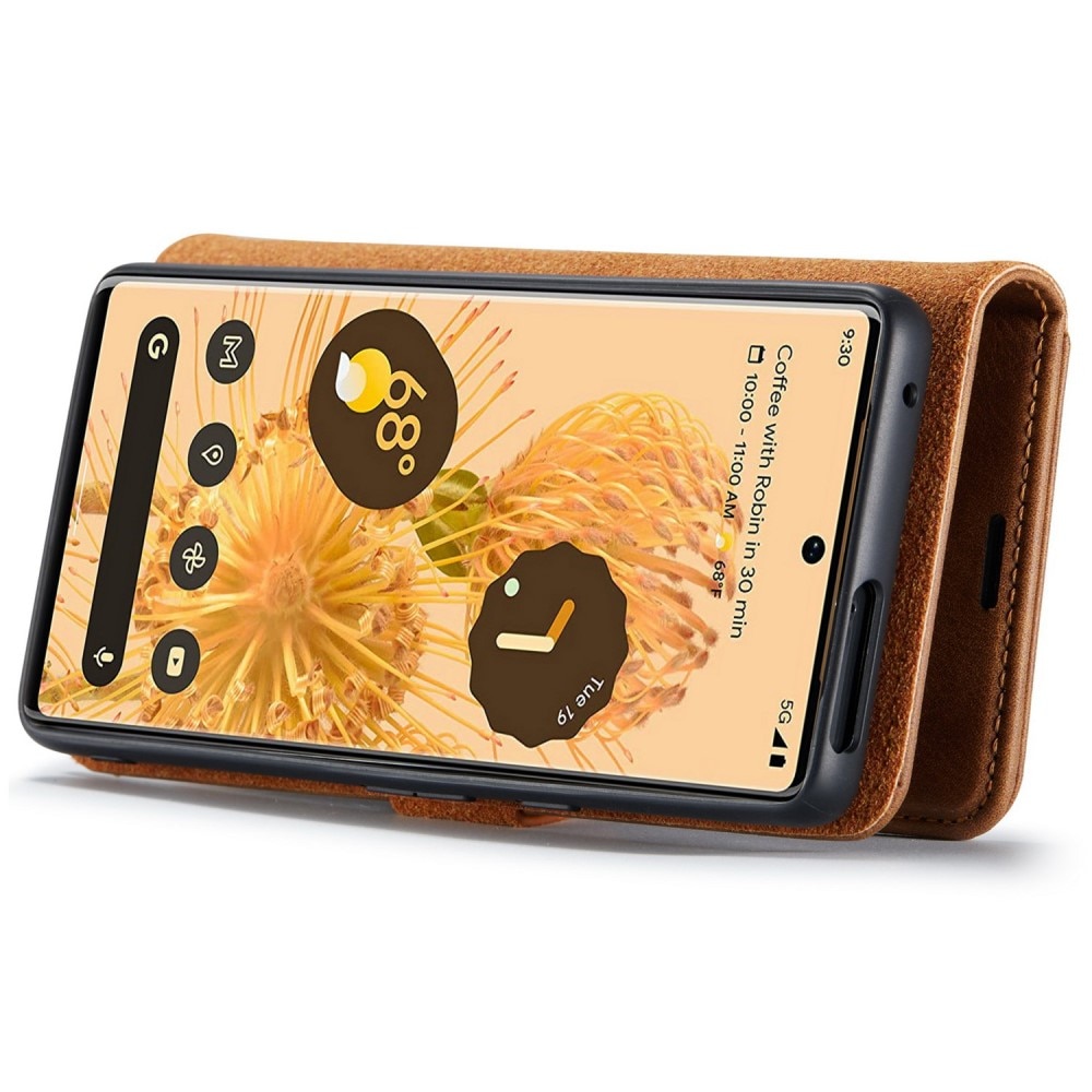 Étui portefeuille Magnet Wallet Google Pixel 7 Pro Cognac