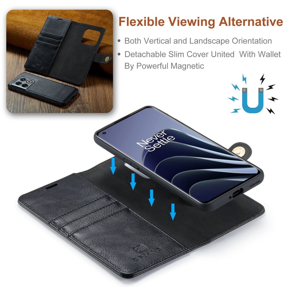 Étui portefeuille Magnet Wallet  OnePlus 10 Pro, Black
