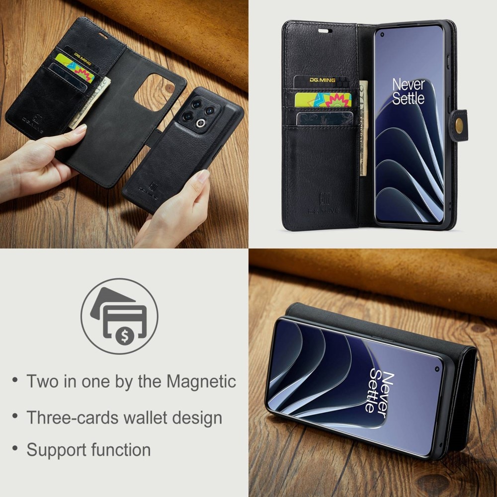 Étui portefeuille Magnet Wallet  OnePlus 10 Pro, Black