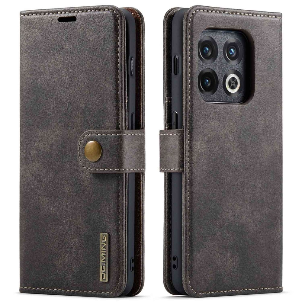 Étui portefeuille Magnet Wallet  OnePlus 10 Pro, Brown
