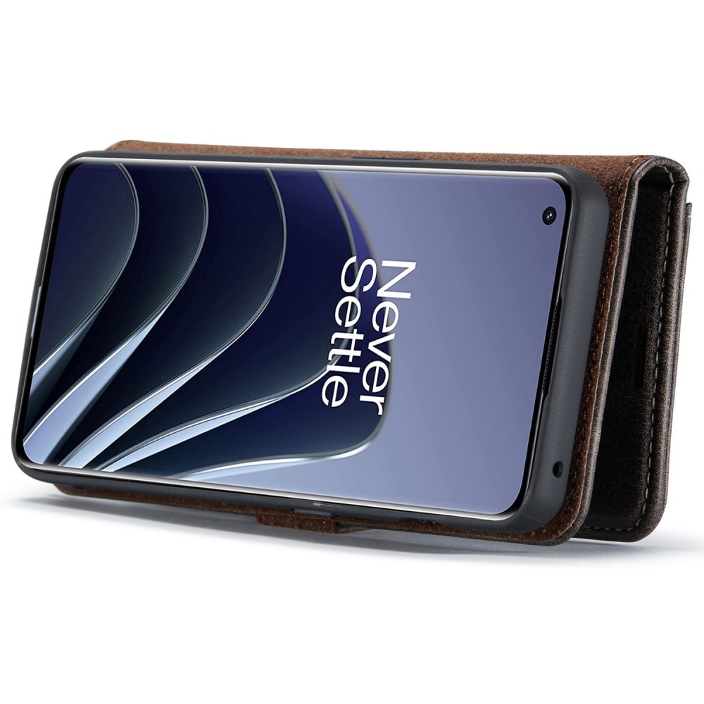 Étui portefeuille Magnet Wallet  OnePlus 10 Pro, Brown