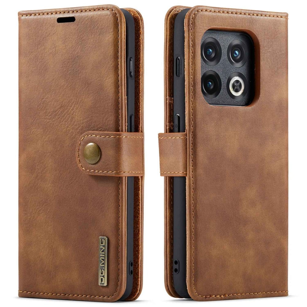 Étui portefeuille Magnet Wallet  OnePlus 10 Pro, Cognac